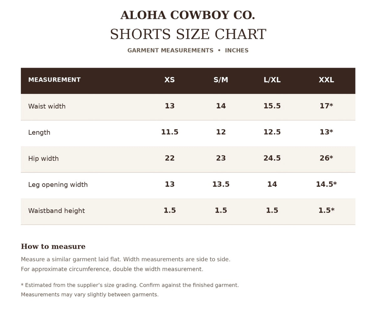 Aloha Cowboy Set