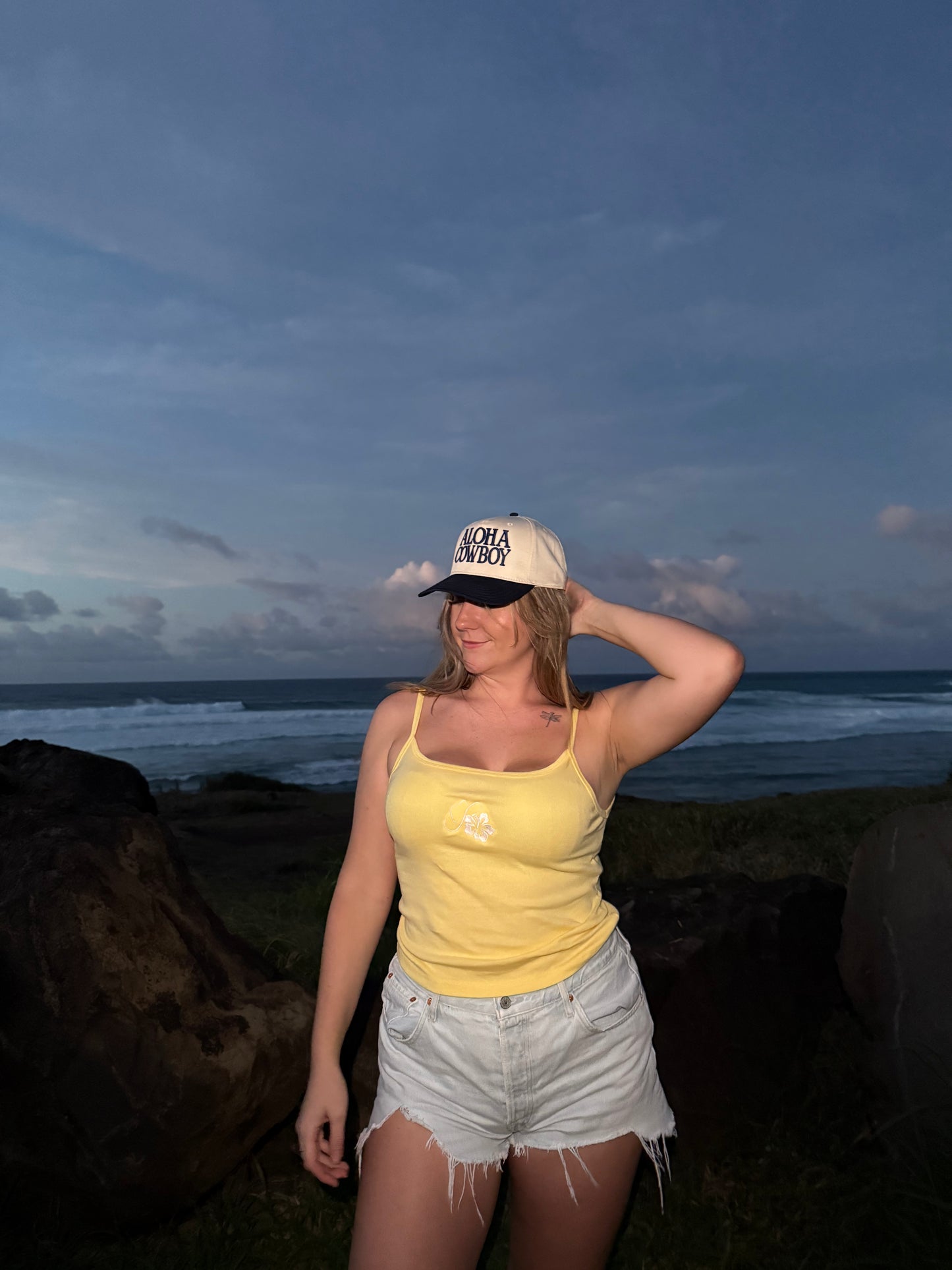 STITCHED ALOHA COWBOY TRUCKER