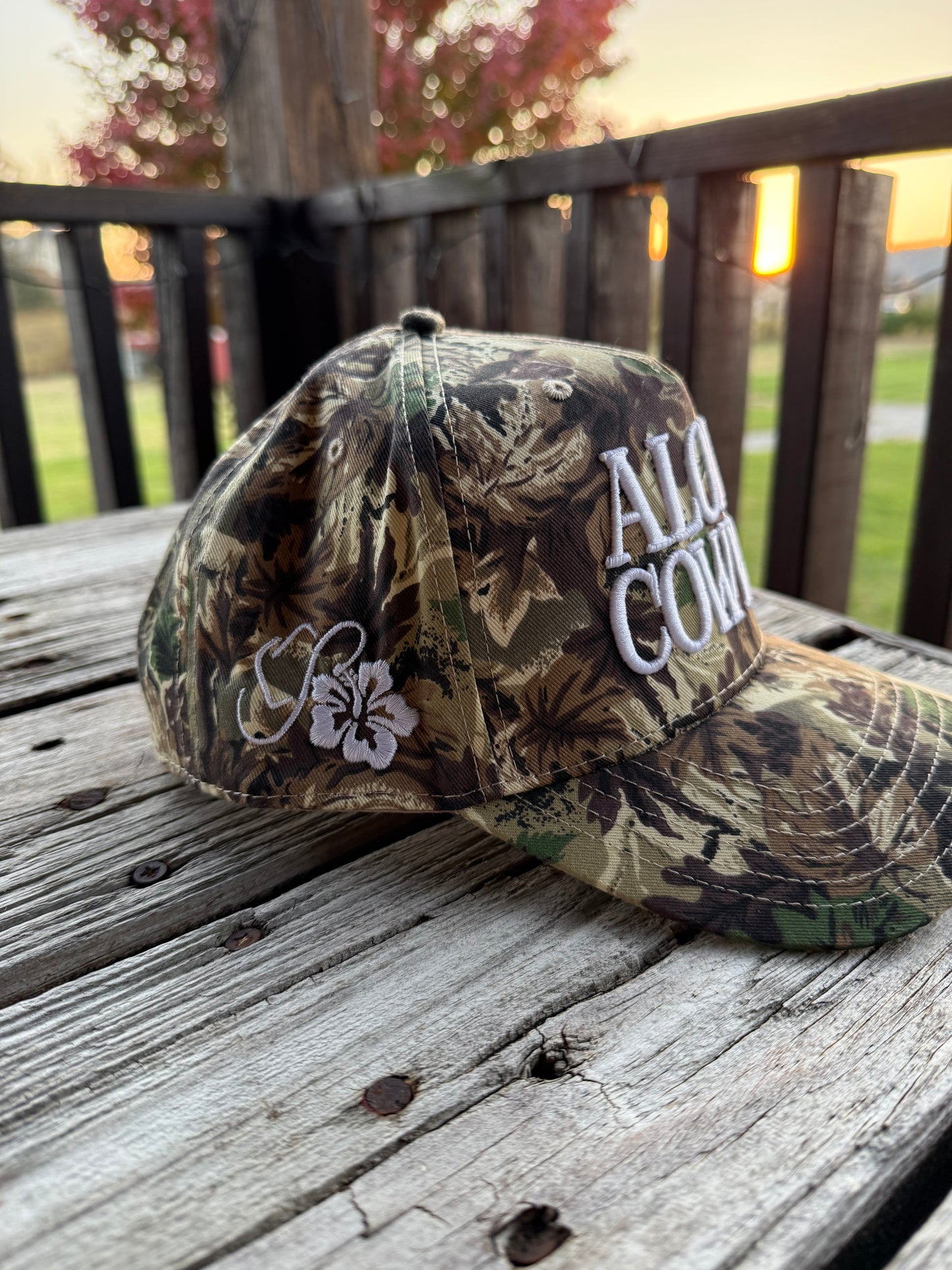 STITCHED ALOHA COWBOY TRUCKER