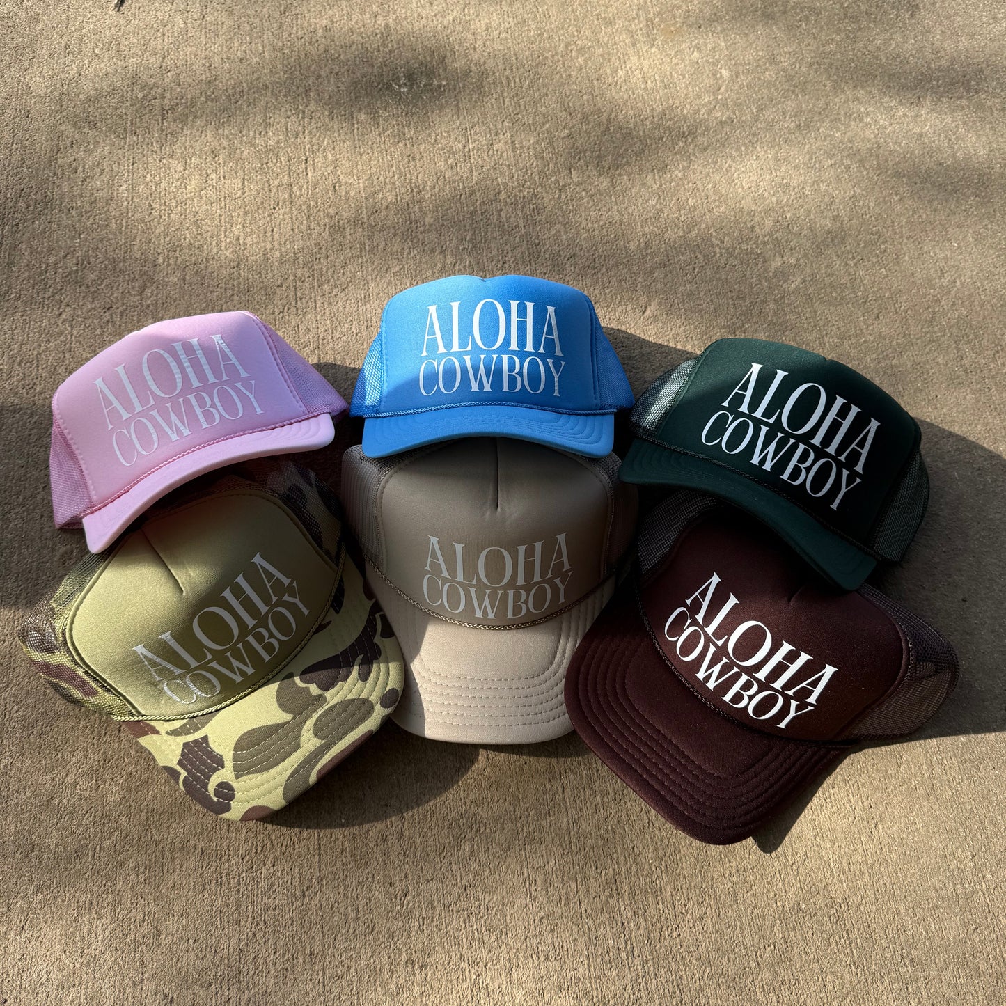 ALOHA COWBOY TRUCKER