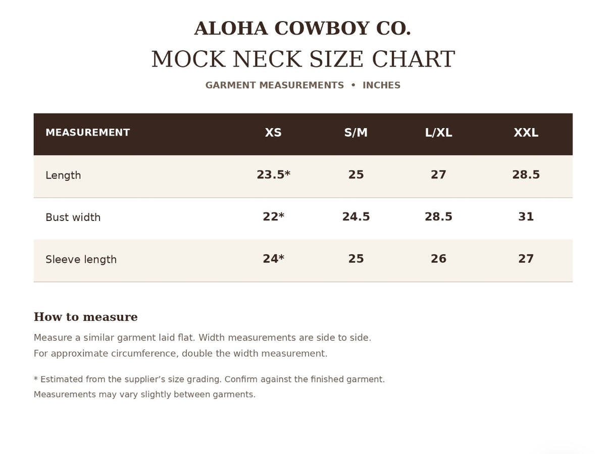 Aloha Cowboy Set