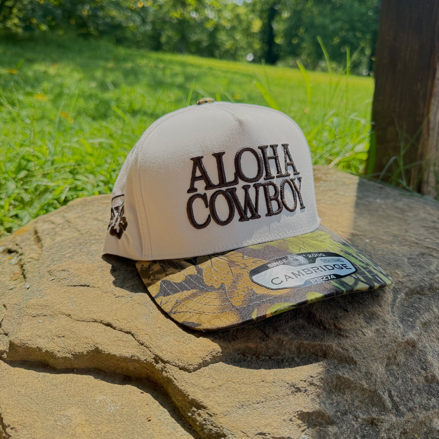 STITCHED ALOHA COWBOY TRUCKER