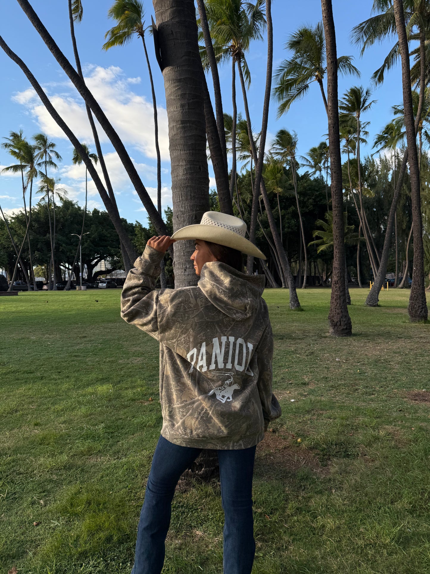 CAMO PANIOLO HOODIE