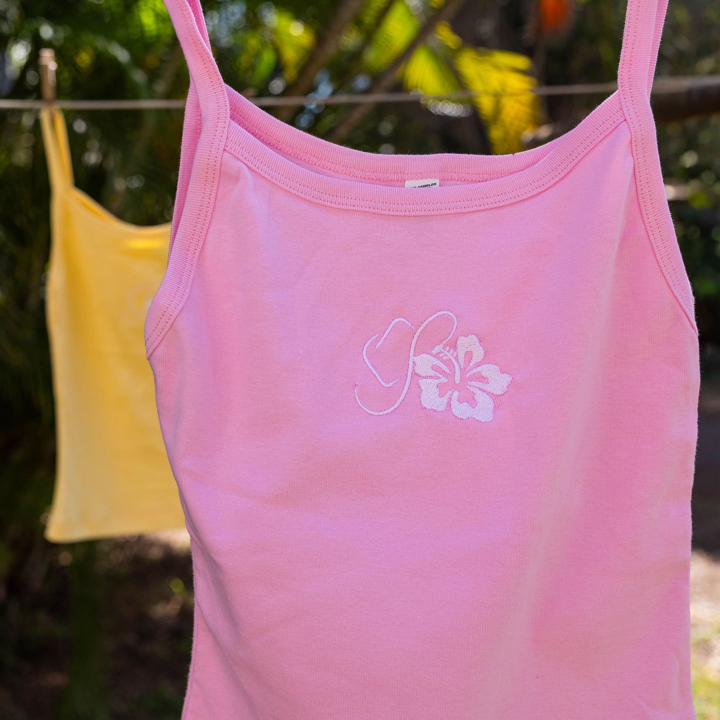 EMBROIDERED TANK TOP