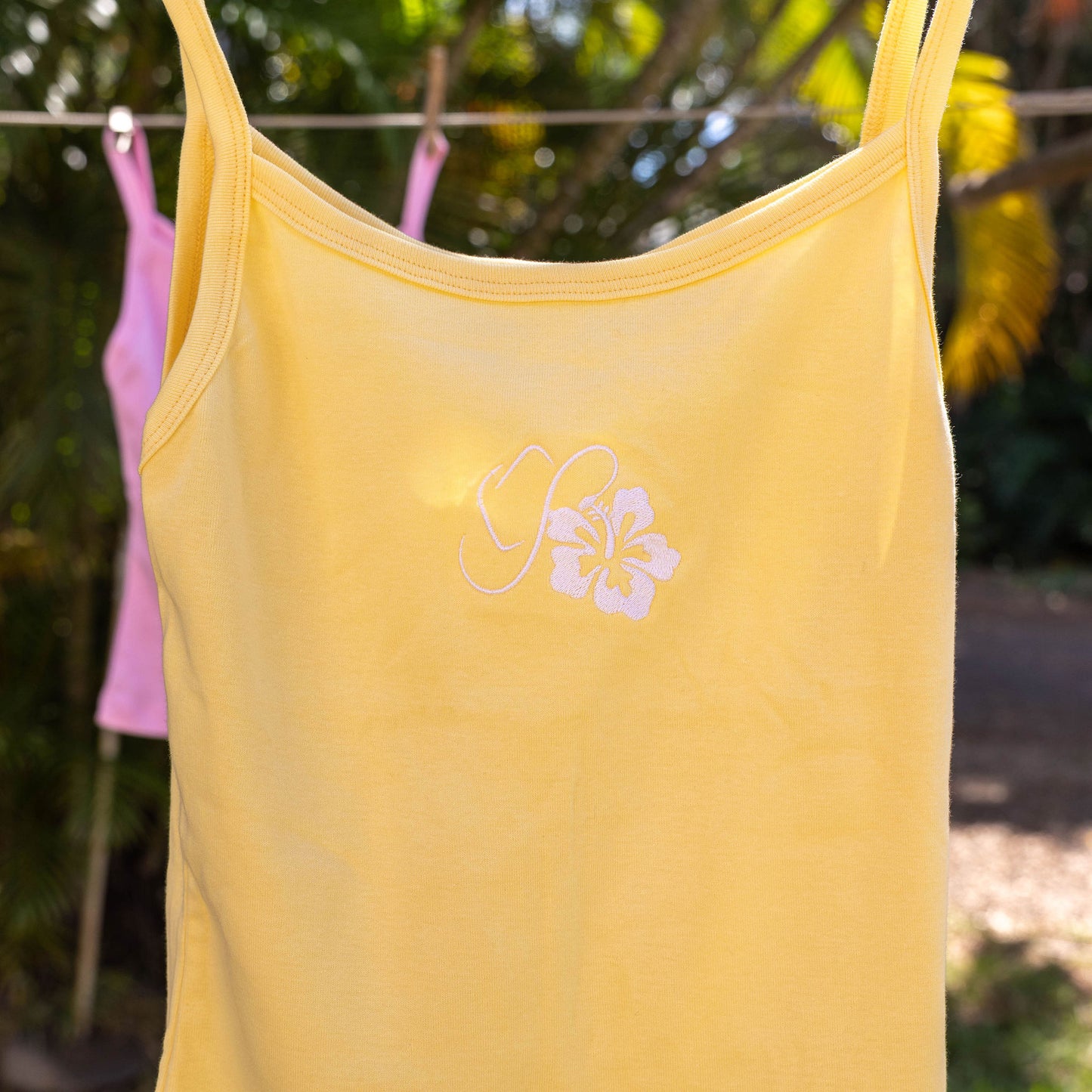 EMBROIDERED TANK TOP