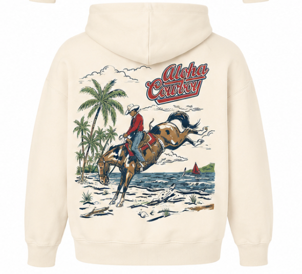BEACH BRONC HOODIE