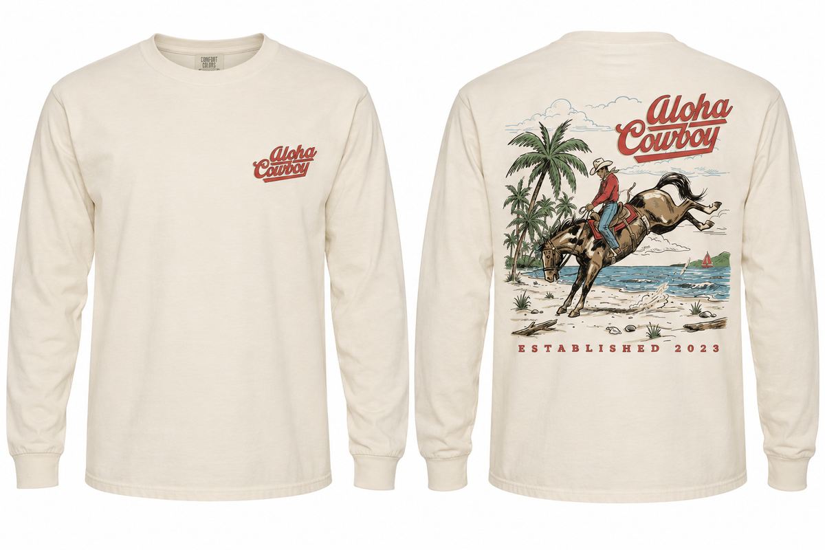BEACH BRONC LONG SLEEVE
